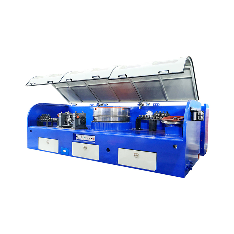 Pagmamarka ng aparato Straight Line Wire Drawing Machine